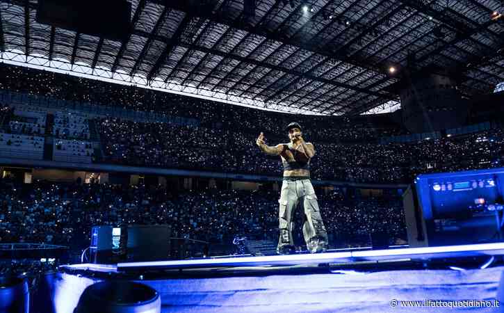 Geolier a San Siro è un angelo scatenato: “Questa è la prova che Nord e Sud sono una cosa sola. Ci hanno preso per il c**o”. L’opera rap in quattro atti dalla promessa ambiziosa al riscatto