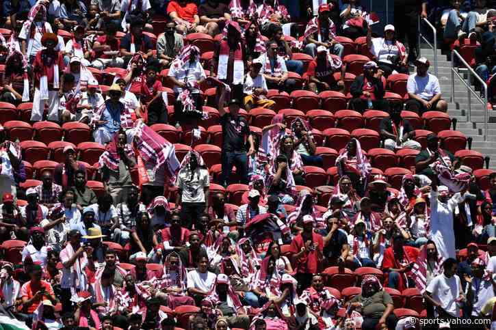 Empty seats at another World Cup match after ticket price controversy
