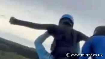 Woman, 21, dies during bungee jump in Brazil after 'staff forget to attach cord'