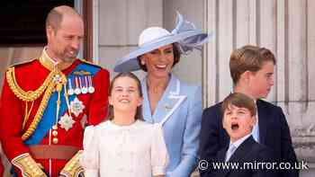 Trooping the Colour: William and Kate share behind-scenes clips from King’s parade as Prince Louis steals show