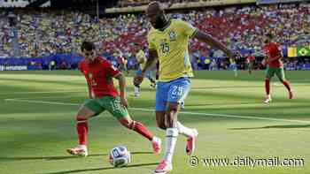 Brazil vs Morocco - World Cup LIVE: Five-time winners spurn glorious chance to take the lead against the run of play with AFCON champions making bright start in New Jersey