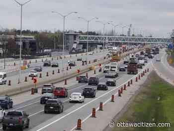 All Highway 417 lanes near Pinecrest/Greenbank overpass to reopen by June 22, memo says
