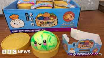 Hundreds of fake squishy toys seized from shops