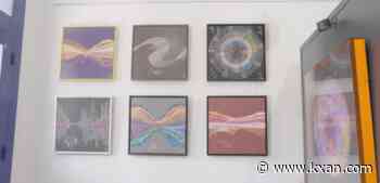 Lockhart gallery owner has helped raise millions for charities by turning soundwaves into art