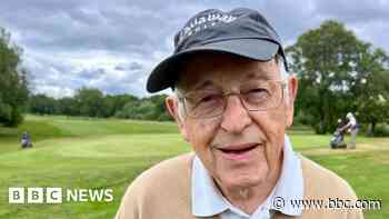 100-year-old golfer receives club honour