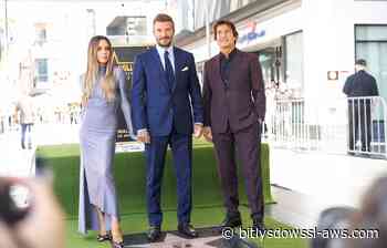 David Beckham recibió una estrella en el Paseo de la Fama de Hollywood
