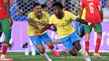 LIVE WK 2026 | Vinicius Junior poetst openingsgoal Saibari weg: Brazilië en Marokko in evenwicht bij rust