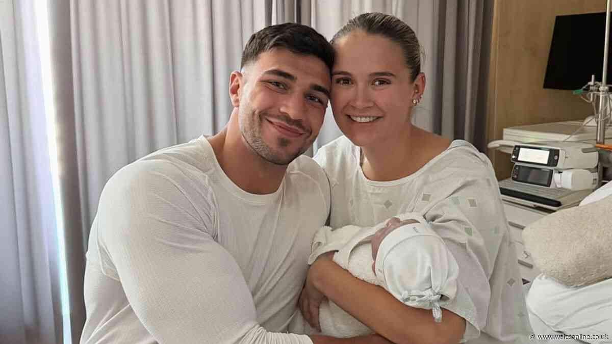 Tommy Fury and Molly-Mae Hague announce name of their son just before huge fight