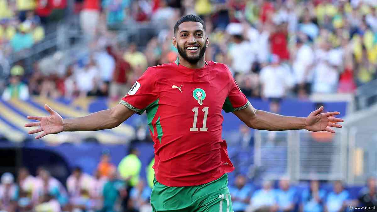 Marokko begint WK met knap punt tegen Brazilië na fraaie goal PSV’er Saibari