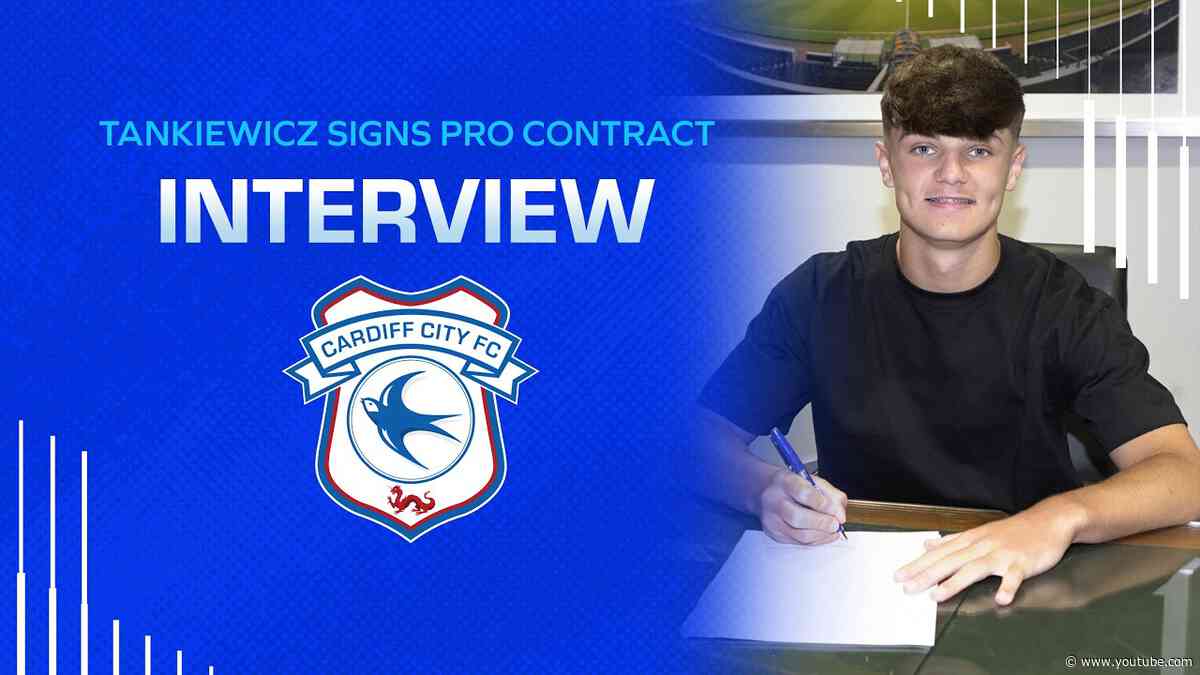 INTERVIEW | ROBERT TANKIEWICZ SIGNS PRO CONTRACT