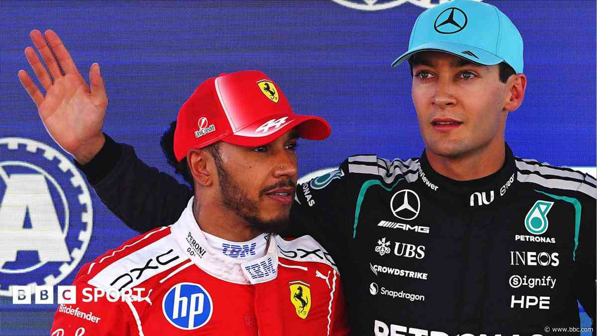 Russell beats Hamilton to Barcelona pole