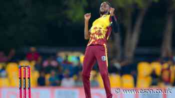 Springer comes in for the injured Holder; West Indies ask Sri Lanka to bat