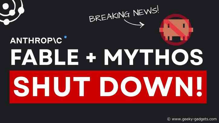 Fable 5 and Mythos 5 Blocked Globally by U.S. Government