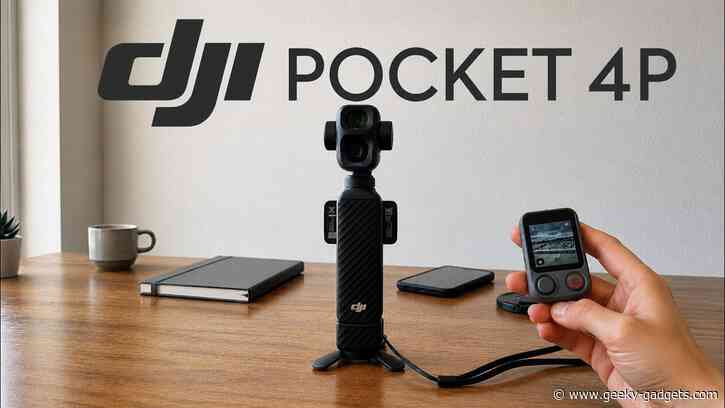 What the DJI Pocket 4P’s Dual-Camera System Means for Creators