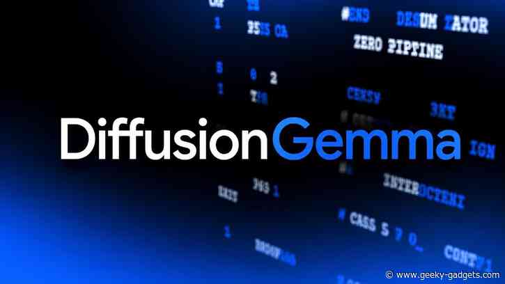Google’s New Diffusion Gemma Changes How AI Processes Language