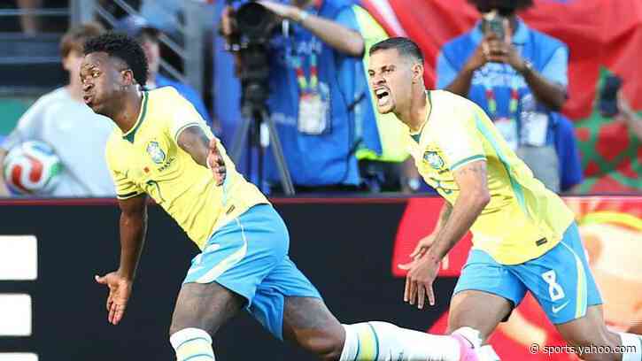 Vinicius Jr rescues draw for Brazil against Morocco