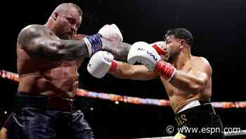 Tommy Fury secures majority decision win against Eddie Hall