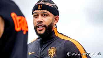 Depay fit to start as Netherlands prepare for Japa...