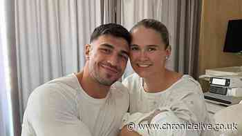Tommy Fury and Molly-Mae Hague unveil name of baby boy in unique fight night reveal