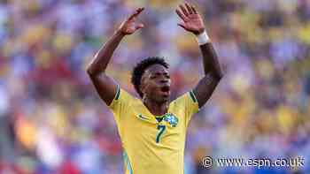 Brazil battle World Cup 'nerves' in 'really bad' s...