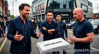 Eddie Hearn Claims DAZN Sent Zuffa Boxing Ryan Garcia Warning Before Golden Boy