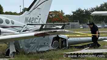 4 hospitalized after helicopter crashes at North Perry Airport in Pembroke Pines