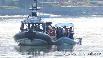 Father hired a boat several times 'to plan murder-suicide' before throwing his young daughter overboard and drowning himself in the Parramatta River