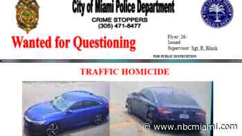 Miami Police searching for driver involved in fatal hit-and-run crash