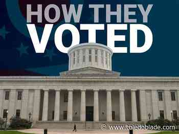Ohio lawmakers' votes: 6/8-6/12