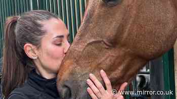 Mum dies after being thrown from horse as young daughter watches in horror