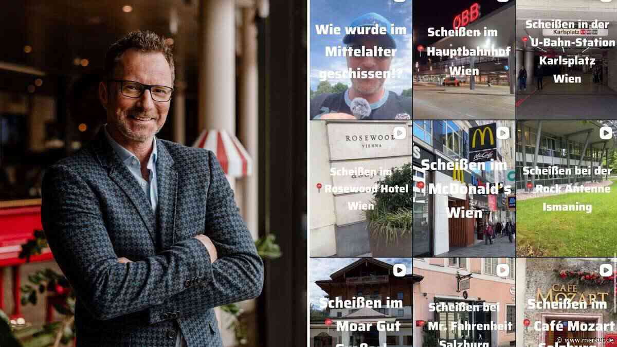 Angefangen hat es mit einer Wette: Wie ein Münchner zum Toiletten-Influencer wurde