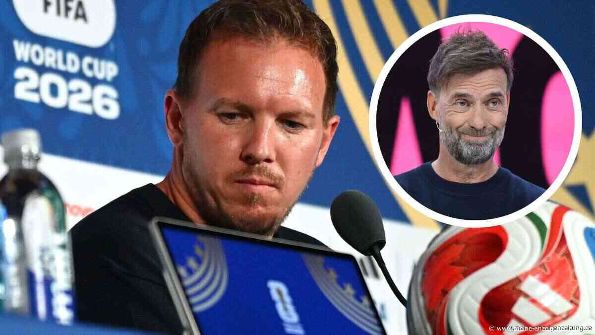 Nagelsmann reagiert gereizt auf Spruch von Schattentrainer Klopp