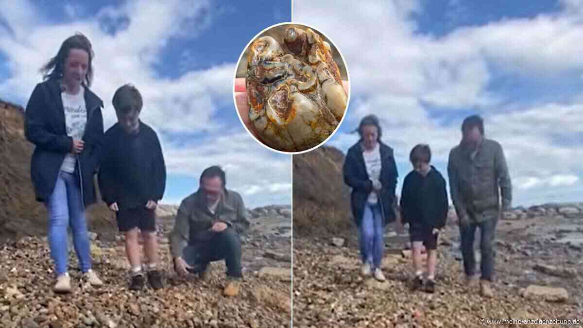 Familie stößt am Strand auf historischen Fund: „Es fühlte sich einfach anders an“