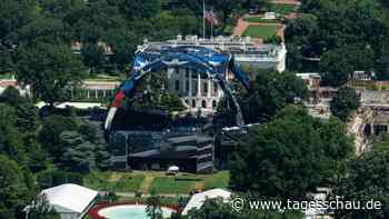Umstrittene Show am Weißen Haus - Spektakel, Politik und Symbolik