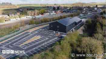 Eco-friendly rail maintenance building opens