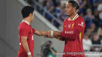 Virgil van Dijk's gesture to Wataru Endo summed him up as pair denied World Cup reunion