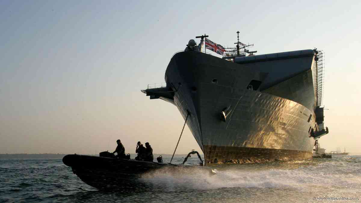 Armed Forces intercept Russian shadow fleet ship in English Channel