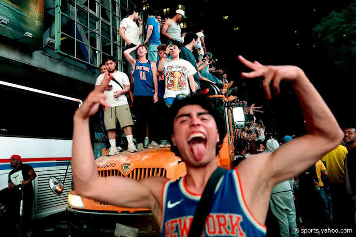 Mayhem mars euphoria as New York City celebrates the Knicks' first championship in 53 years