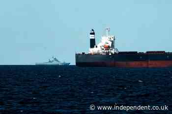 Ukraine-Russia war latest: UK intercepts Russian shadow fleet oil tanker in ‘blow’ to Moscow