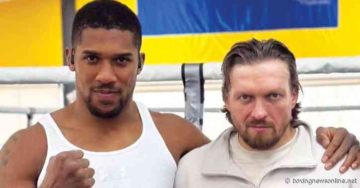 Anthony Joshua gives honest response when asked if he wants to fight training partner Usyk again