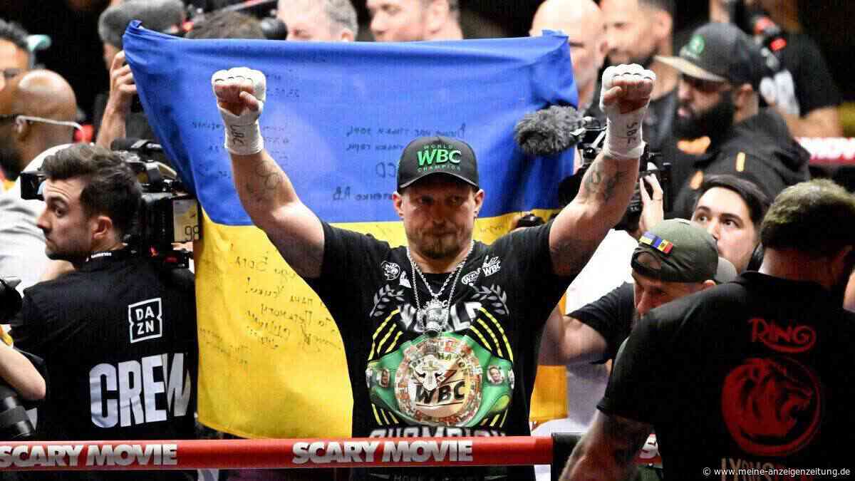 Weltmeister und bald Präsident? Visite von Boxer Ussyk bei Trump befeuert Spekulationen