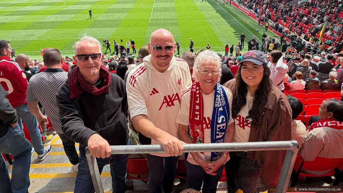 Liverpool-mad nan's magical journey back to Anfield after 60 years away