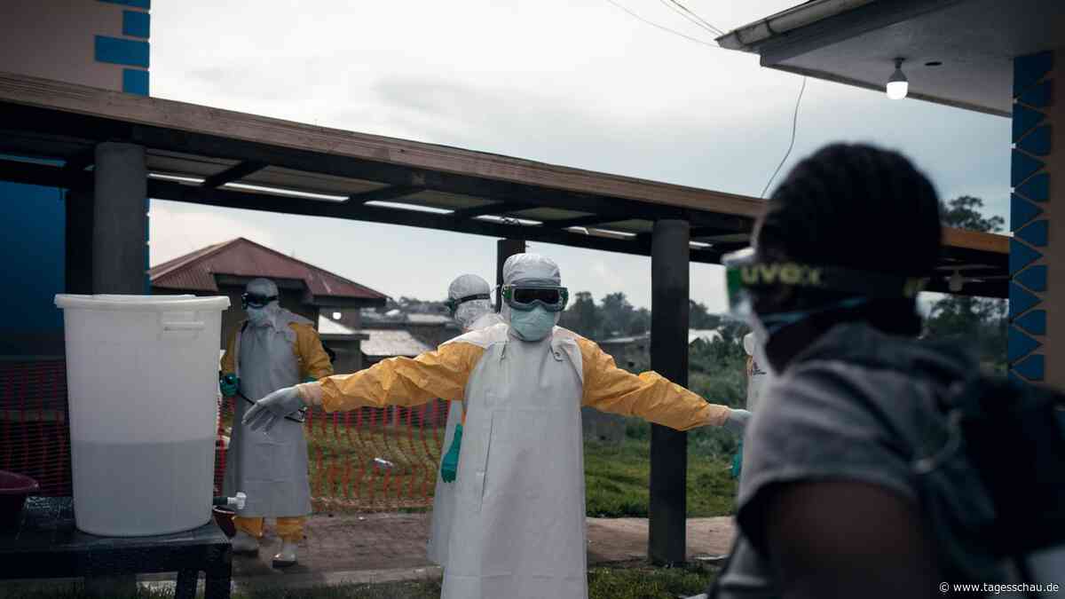 Zahl der Ebola-Fälle in der DR Kongo steigt auf mehr als 700