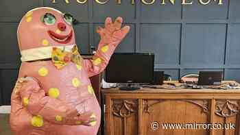 Mr Blobby is up for sale and he could fetch thousands