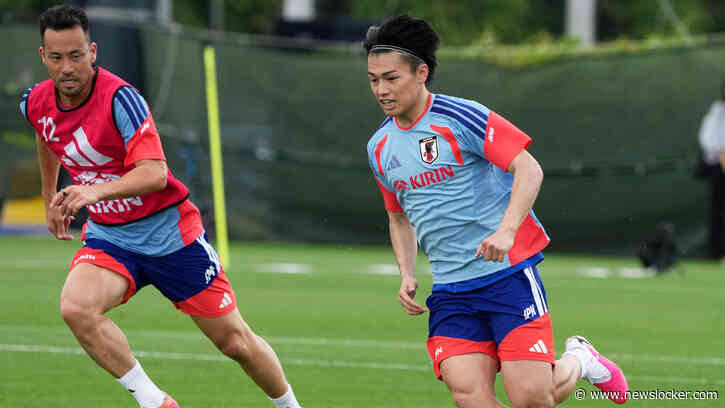 Feyenoord-duo Tsuyoshi Watanabe en Ayase Ueda is met Japan helemaal klaar voor het Nederlands elftal: ’Wij gaan voor die wereldtitel’
