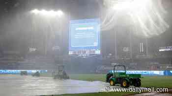 England's World Cup training camp hit with 'DESTRUCTIVE' storm warning - as tornado sirens ring out around Kansas City area