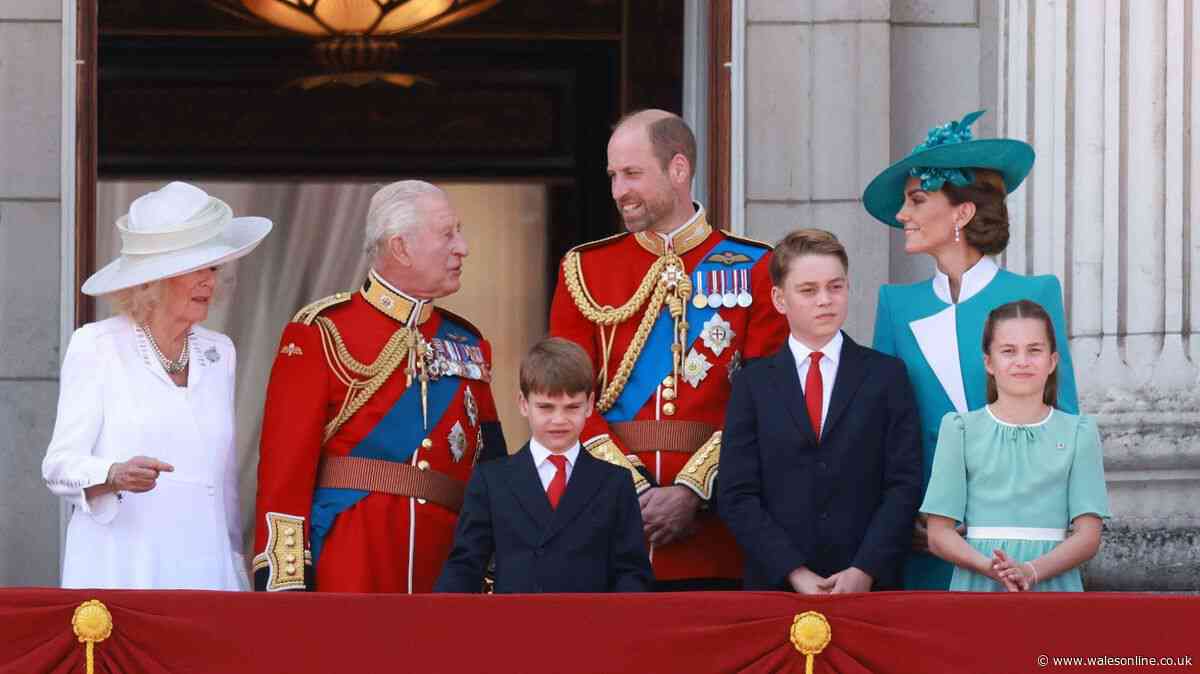 Lip reader spots Princess Kate's firm command to Prince Louis during Trooping