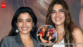 Kriti wins hearts for shielding Rashmika at 'Cocktail 2' event