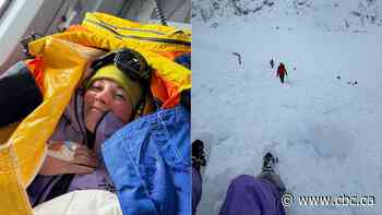 B.C. woman who survived avalanche says it was like 'being hit by a truck'