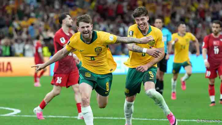 Australia shock Turkey 2-0 with ruthless World Cup display